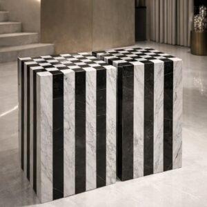 Mesa Auxiliar Rayada